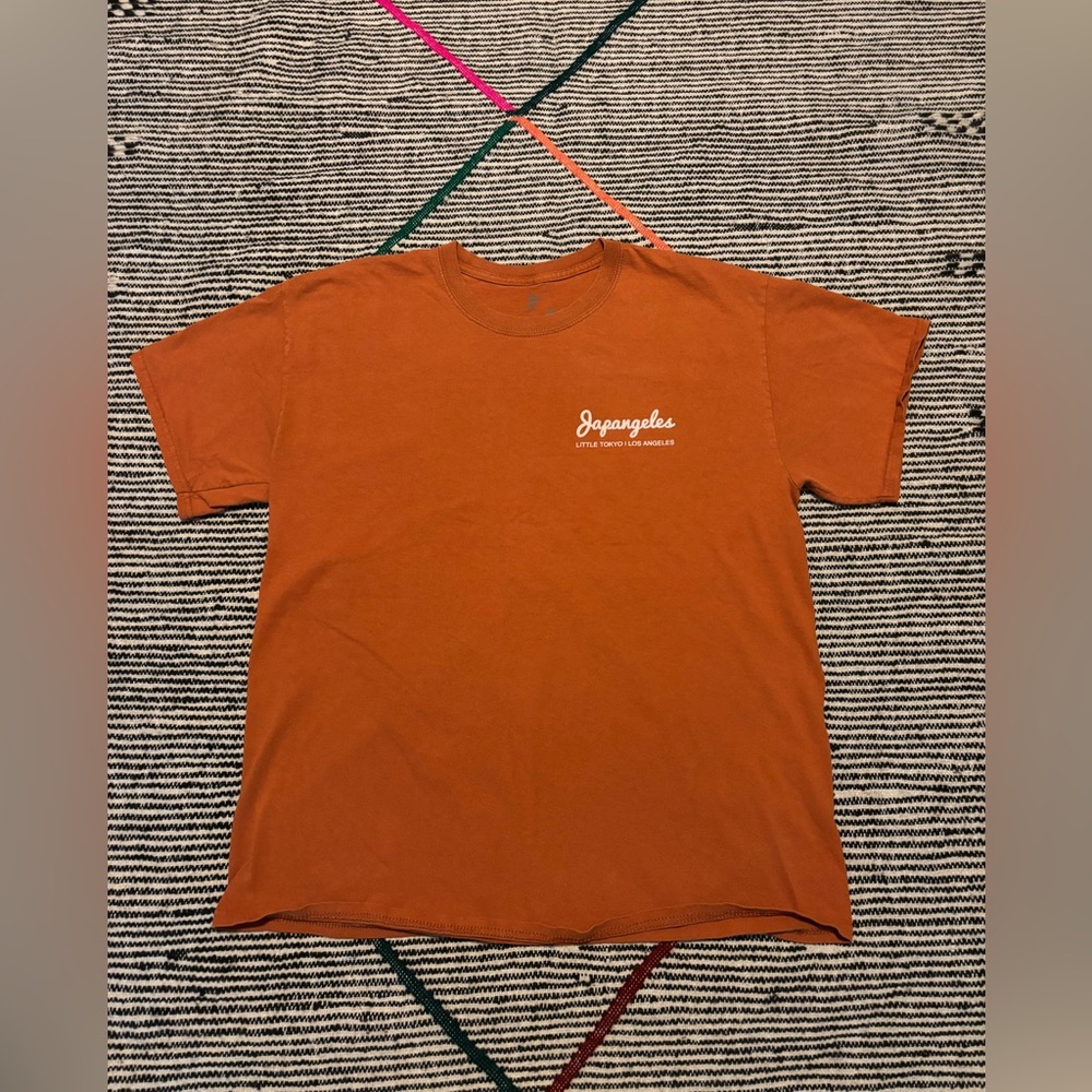 Men's Orange "Japangeles" T-Shirt